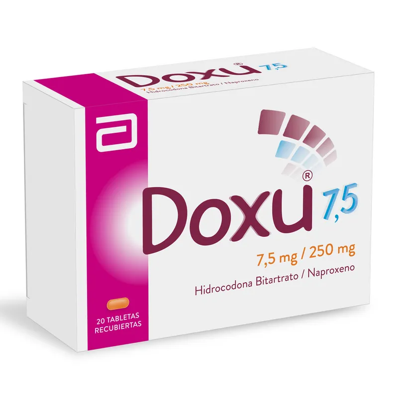 Doxu 250 mg/7.5 mg 20 tabletas