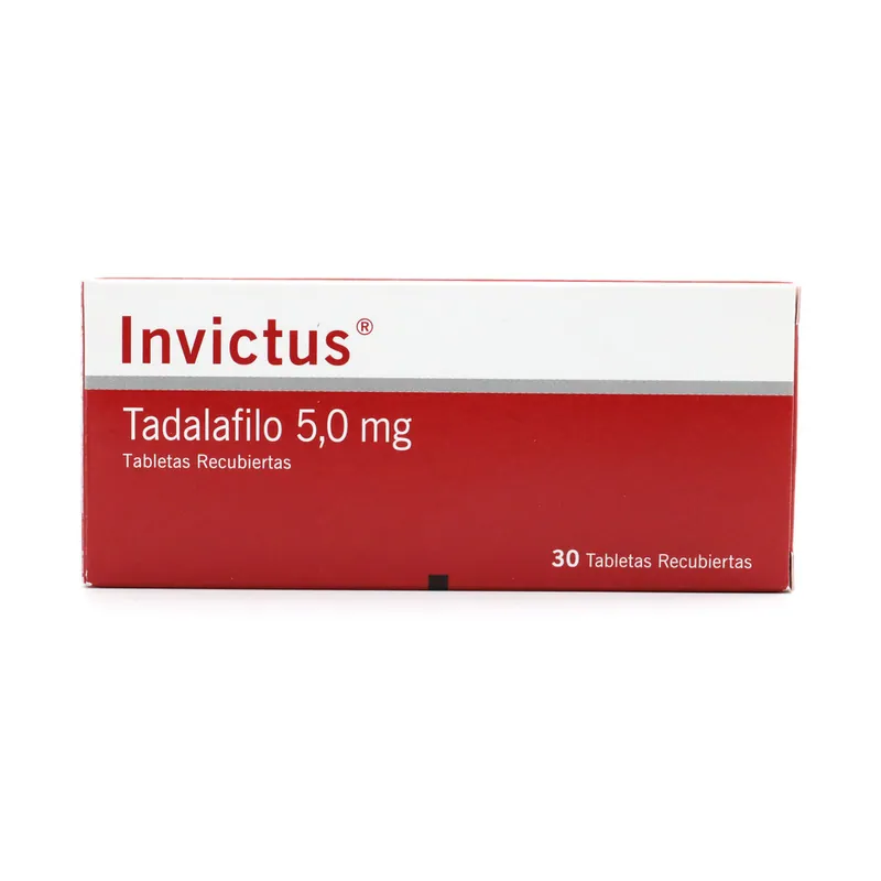Invictus 5 mg 30 tabletas Recub