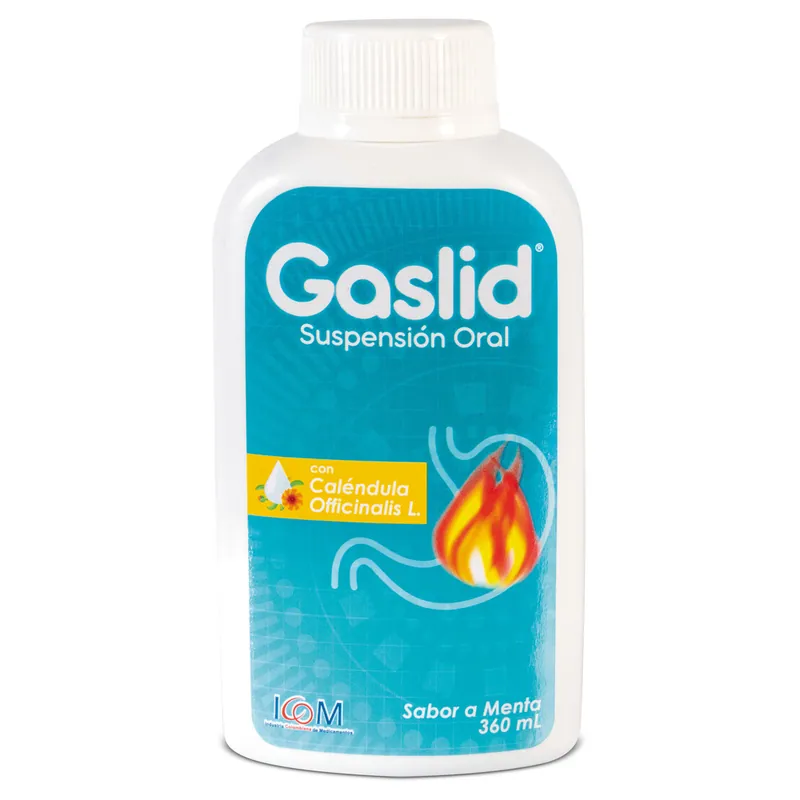 Gaslid Calendula suspensión Menta 360 mL ICOM