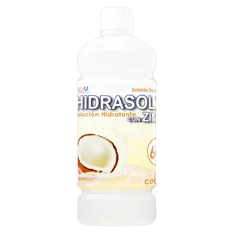 Hidrasol 60 con Zinc Coco 500 mL ICOM