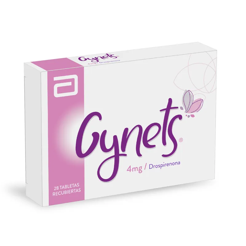 Gynets 4 mg 28 tabletas Recub