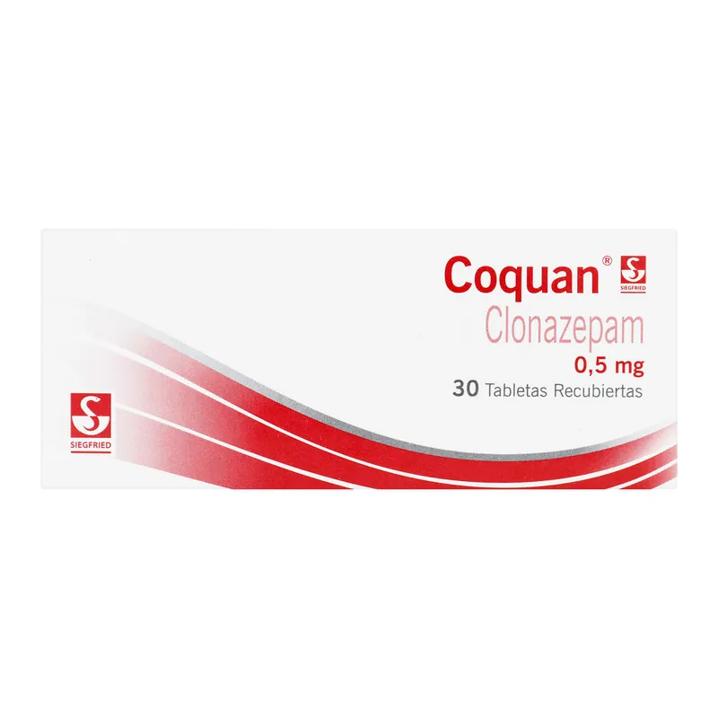 Coquan Clonazepam 0.5 mg Caja 30tbs
