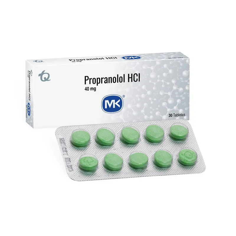 Propranolol Clorhidrato 40 mg 30 tabletas MK