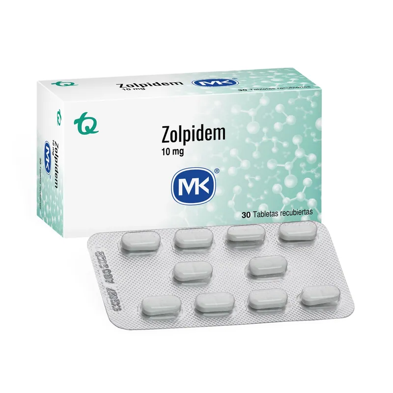 Zolpidem 10 mg 30 tabletas MK