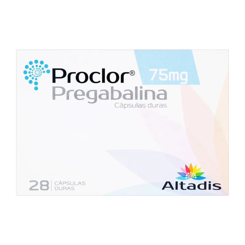Proclor 75 mg 28 cápsulas Dura