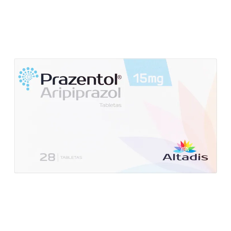 Prazentol 15 mg 28 tabletas
