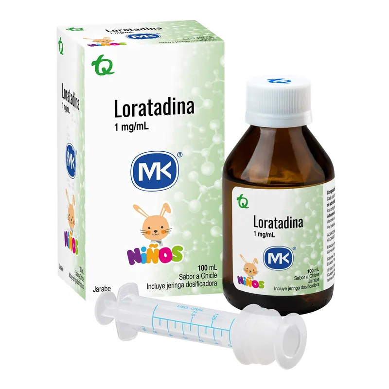 Loratadina 1 Mg/ml jarabe 100 mL + Dosif MK