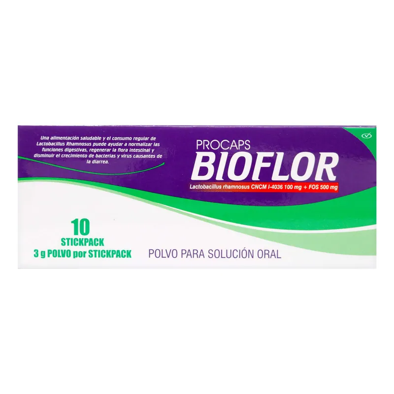 Bioflor Polvo solución Oral 10und 3 g