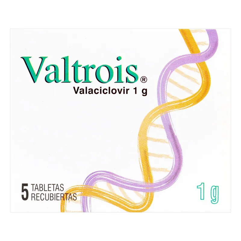 Valtrois 1 g 5 tabletas