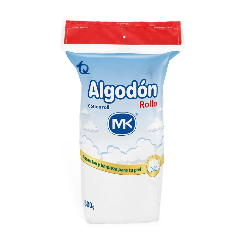 Algodón MK rollo Bolsa 500 g