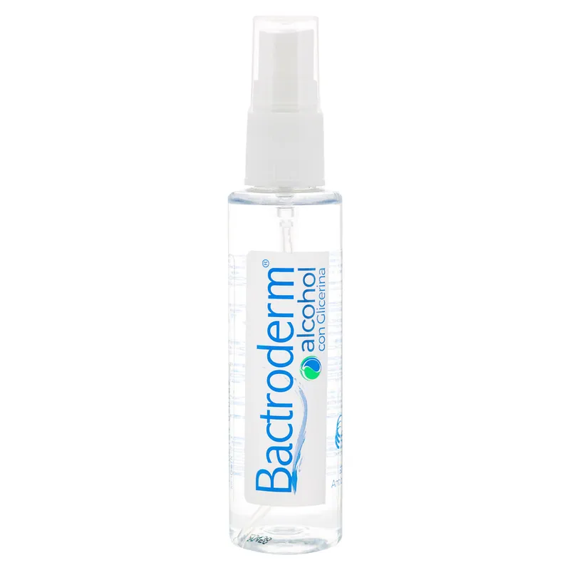 Alcohol Bactroderm con Glicerina 58 mL