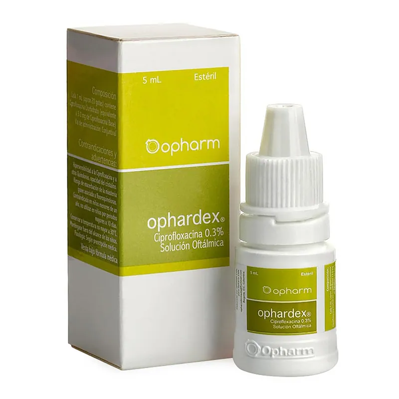 Ophardex 0.3 solución oftálmica 5 mL Oph