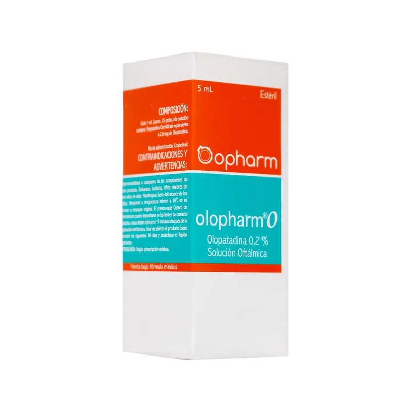 Olopharm 0.2 solución oftálmica 5 mL Oph