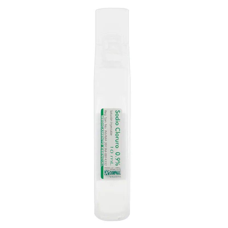 Sodio Cloruro 0.9% 10 mL
