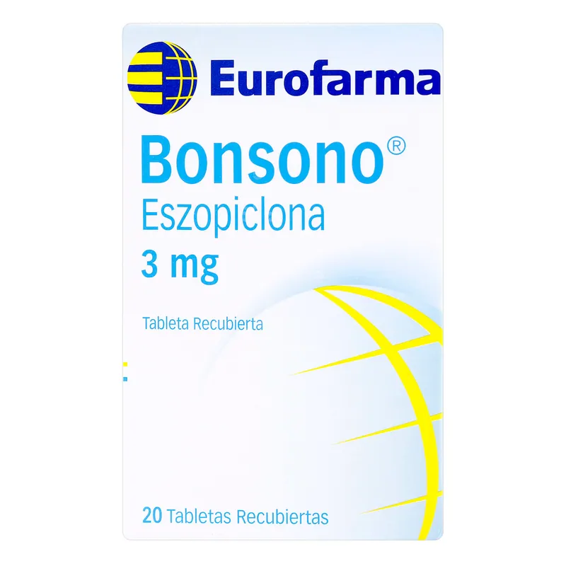 Bonsono 3 mg 20 tabletas