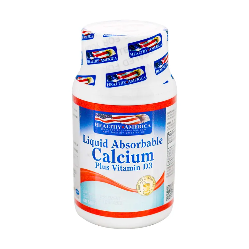 Líquido Abs Calc 1200 mg Plus D3 200iu 60sof
