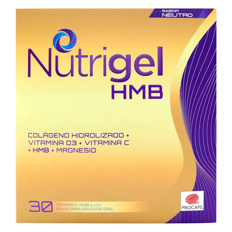 Nutrigel Hmb Neutro 30 unidades