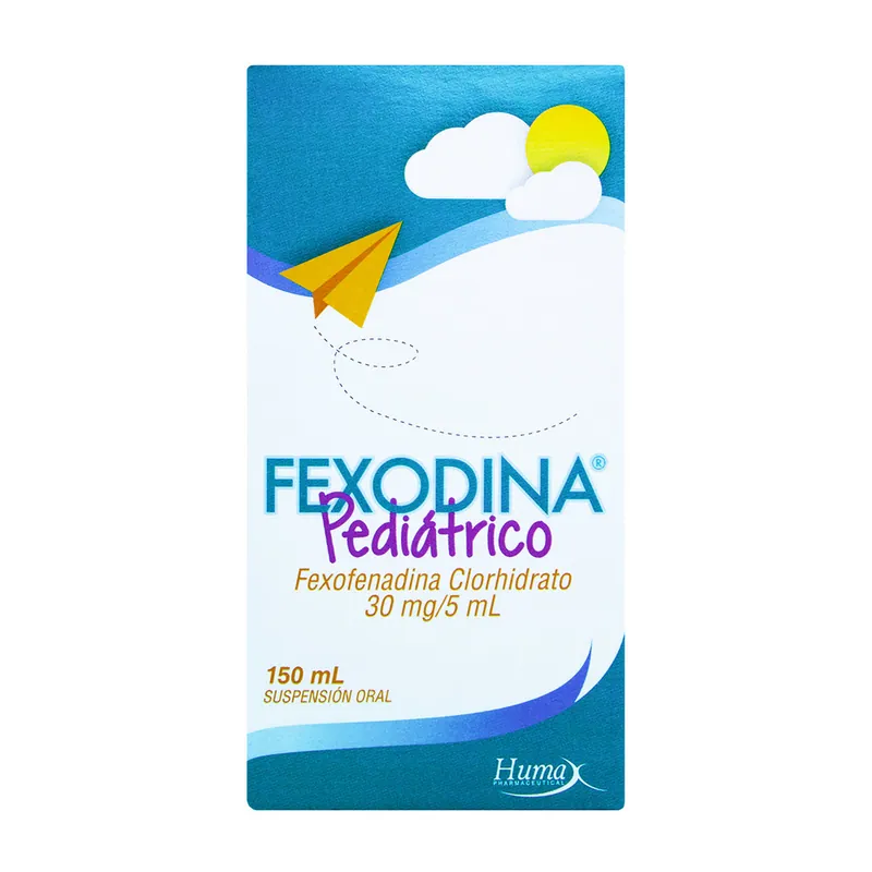 Fexodina 0.6% suspensión Oral 150 mL