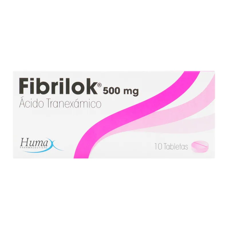 Fibrilok 500 mg 10 tabletas
