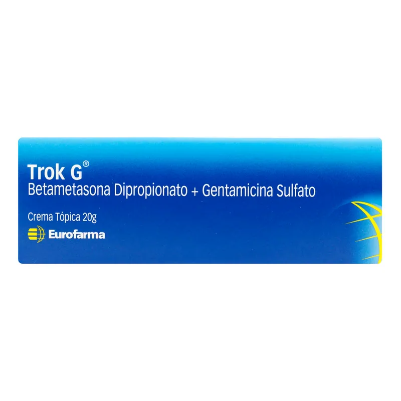 Trok g crema tópica 20 g