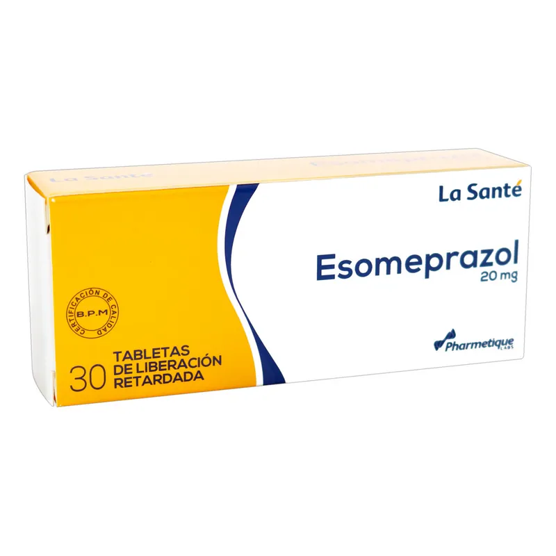 Esomeprazol 20 mg 30 tabletas LS