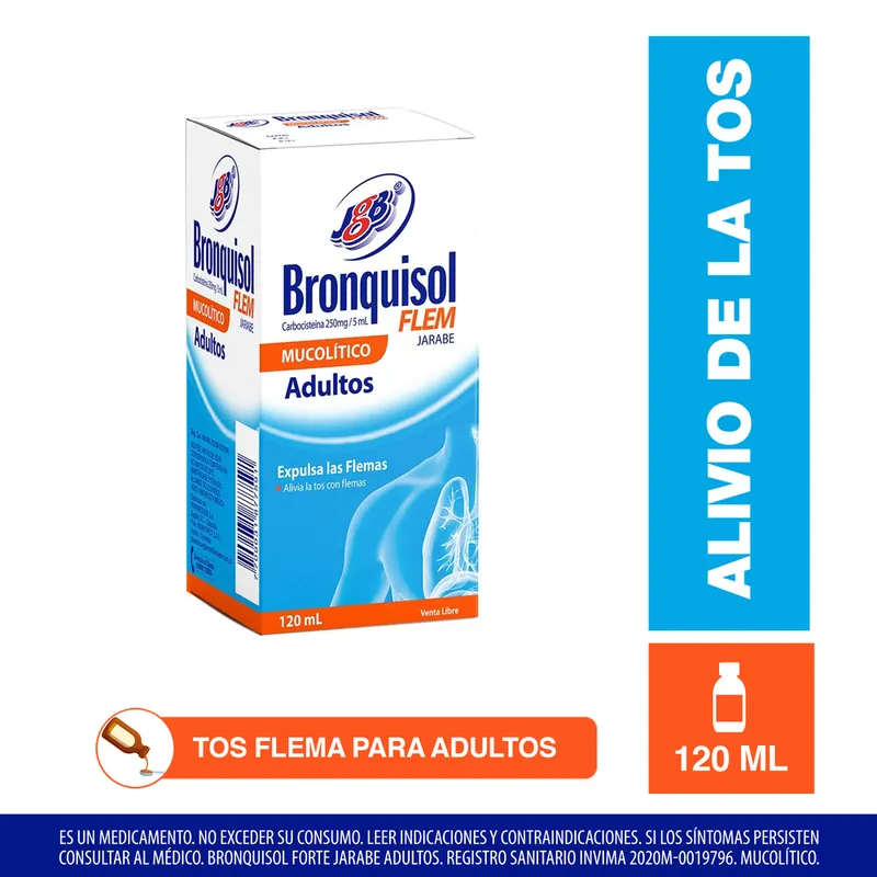 Bronquisol Flem Adulto 120 mL