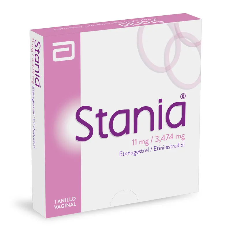 Stania 11 mg/3.474 mg Anillo Vaginal