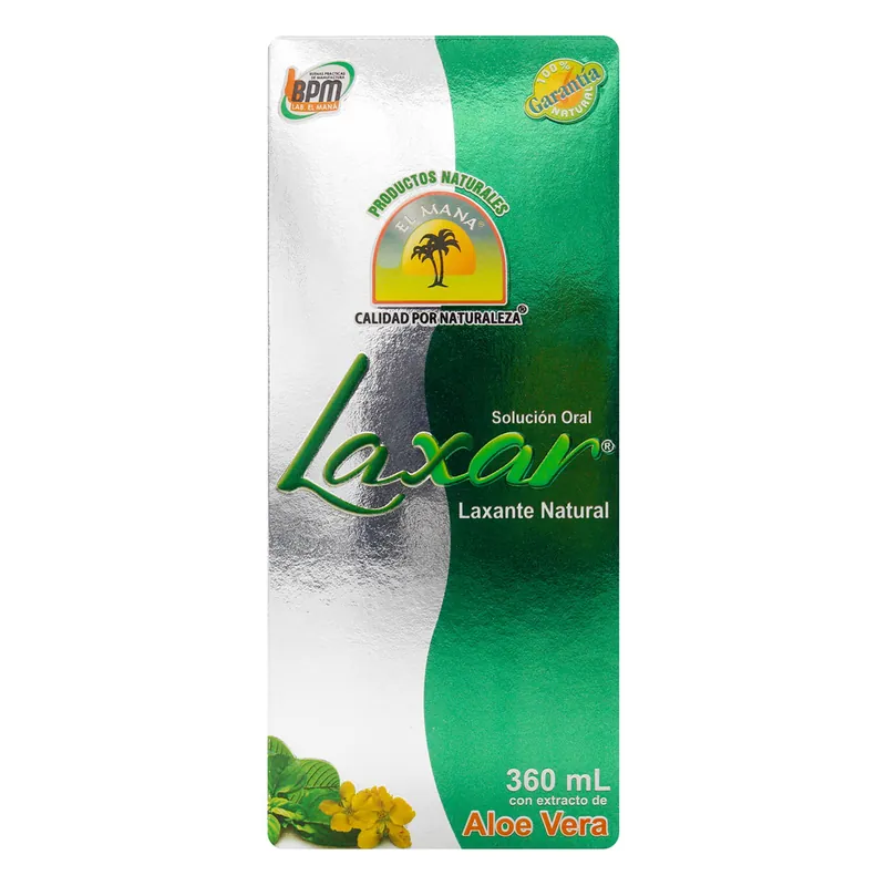 Laxar solución Oral Aloe Vera 360 mL