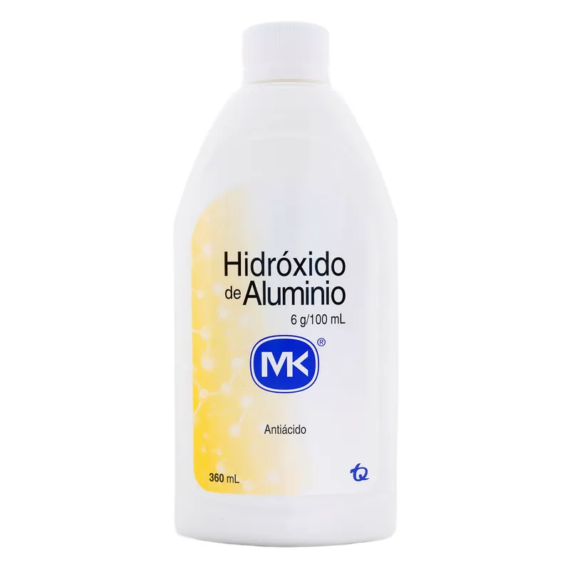 Hidróxido de Aluminio suspensión 360 mL MK