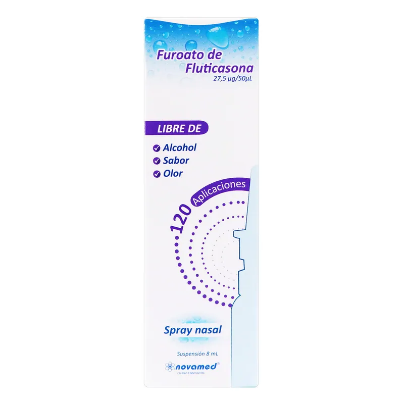 Furoato de Fluticason 8 mL 120dos
