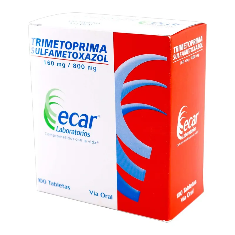 Trimetoprim Sulfa F 160/800 mg 100 tabletas EC