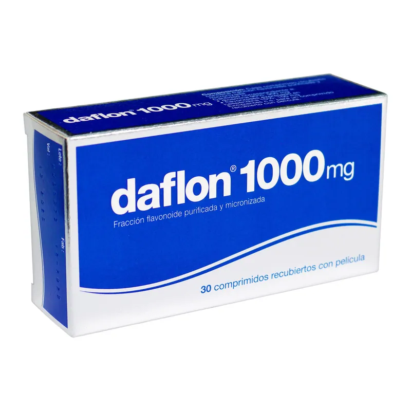 Daflon 1000 mg 30 tabletas recubiertas