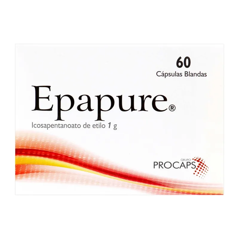 Epapure 1 g 60 cápsulas Blandas
