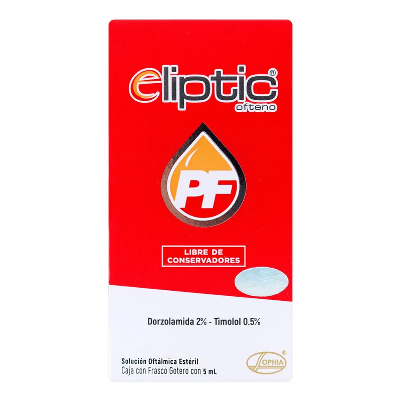 Eliptic Ofteno solución oftálmica 5 mL