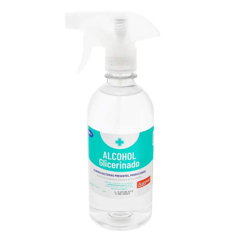 Alcohol Aseptic Glicerinado 500 mL