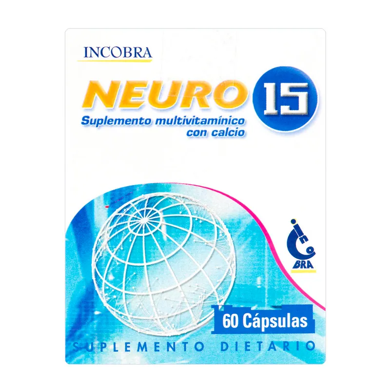 Neuro 15 Suplemento vitamínico 60 cápsulas