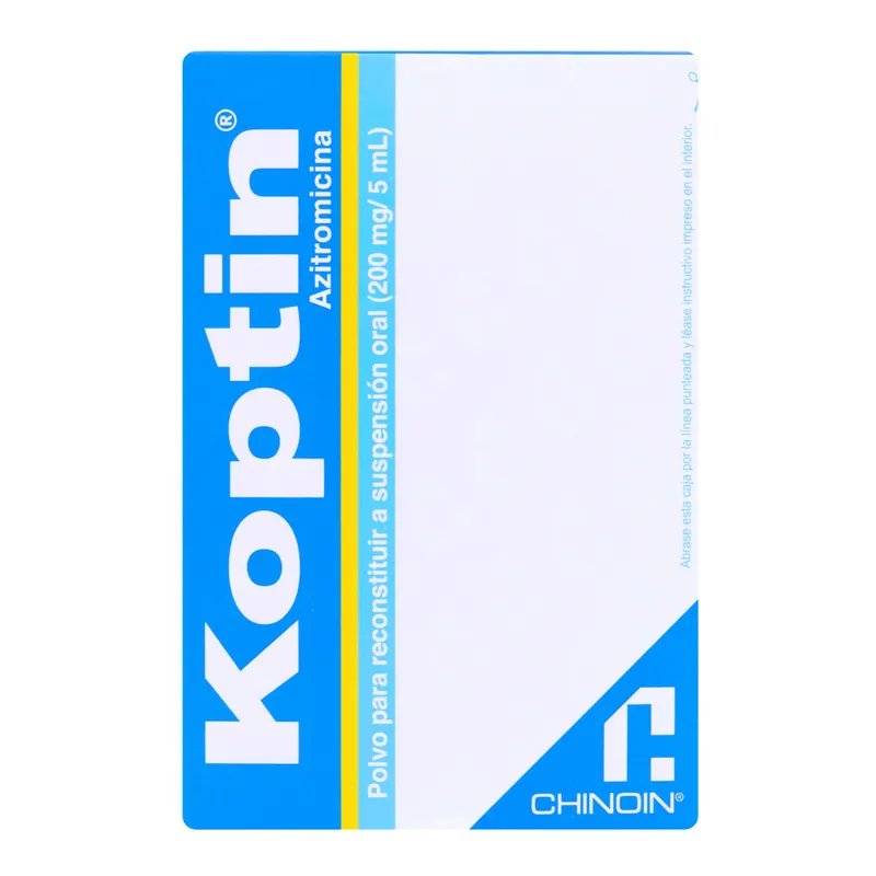 Koptin suspensión 16 g (azitromicina)