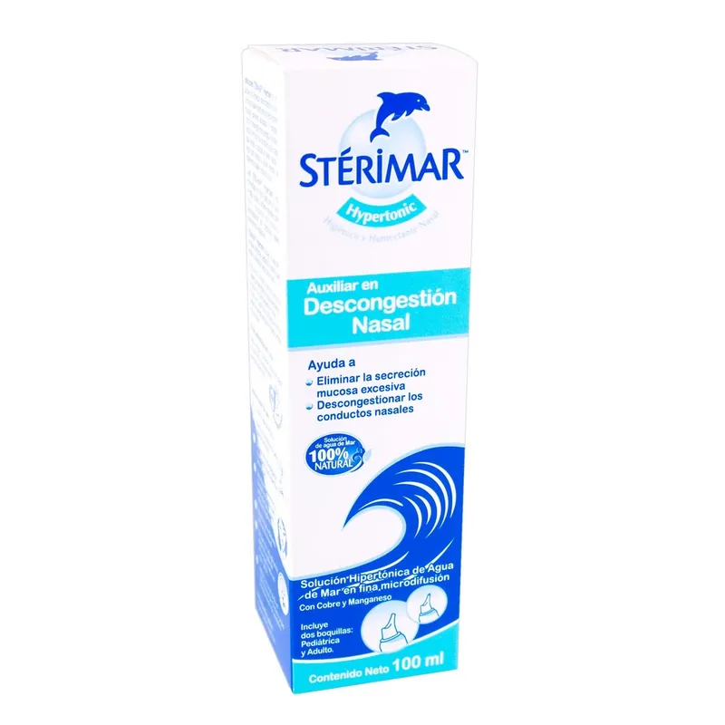Solución Sterimar hipertónico 100 mL