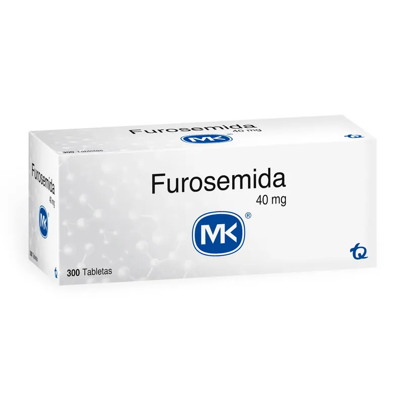 Furosemida 40 mg 300 tabletas MK