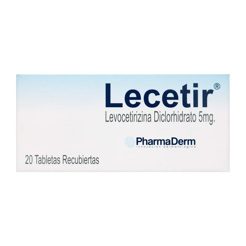 Lecetir 20 tabletas recubiertas