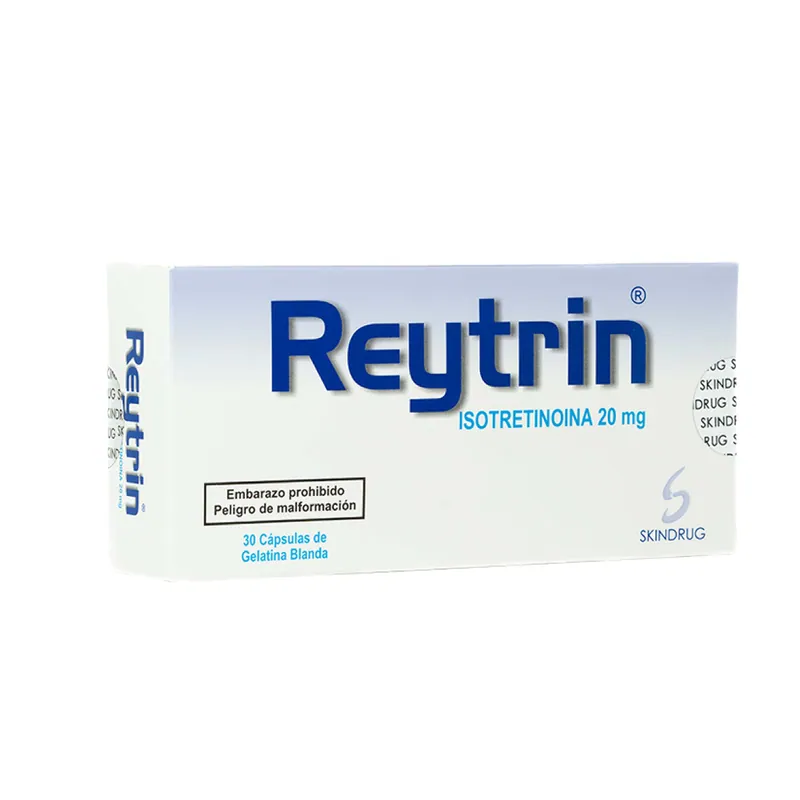 Reytrin 20 mg Caja 30 cápsulas