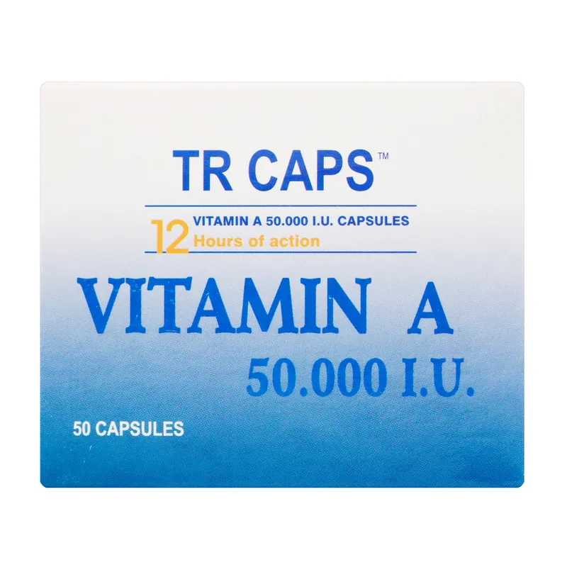 Vitamina a 50000 UI 50 cápsulas
