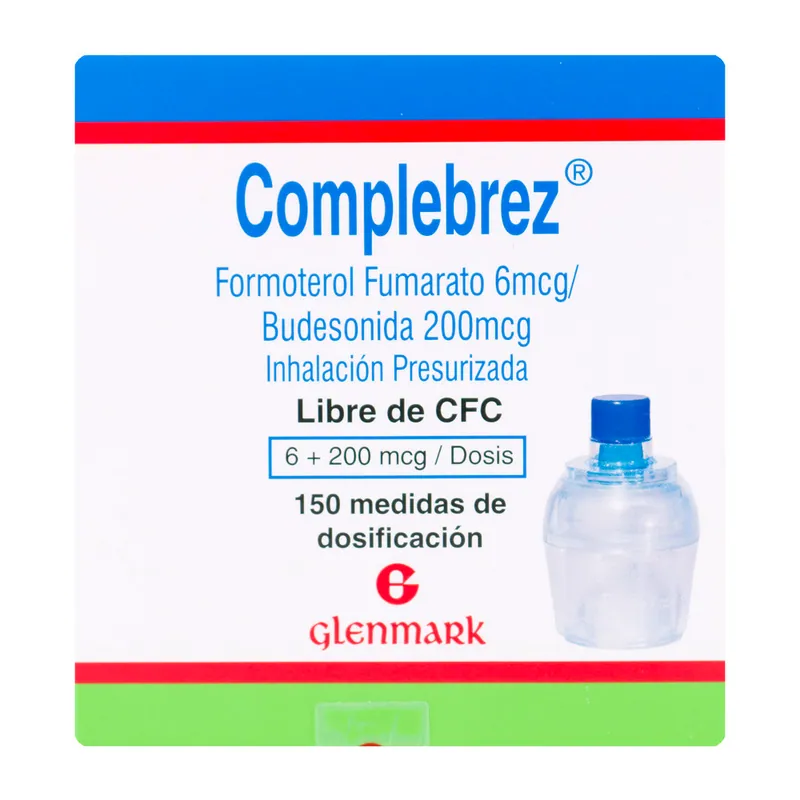 Complebrez 6/200 mcg 150dos+inh