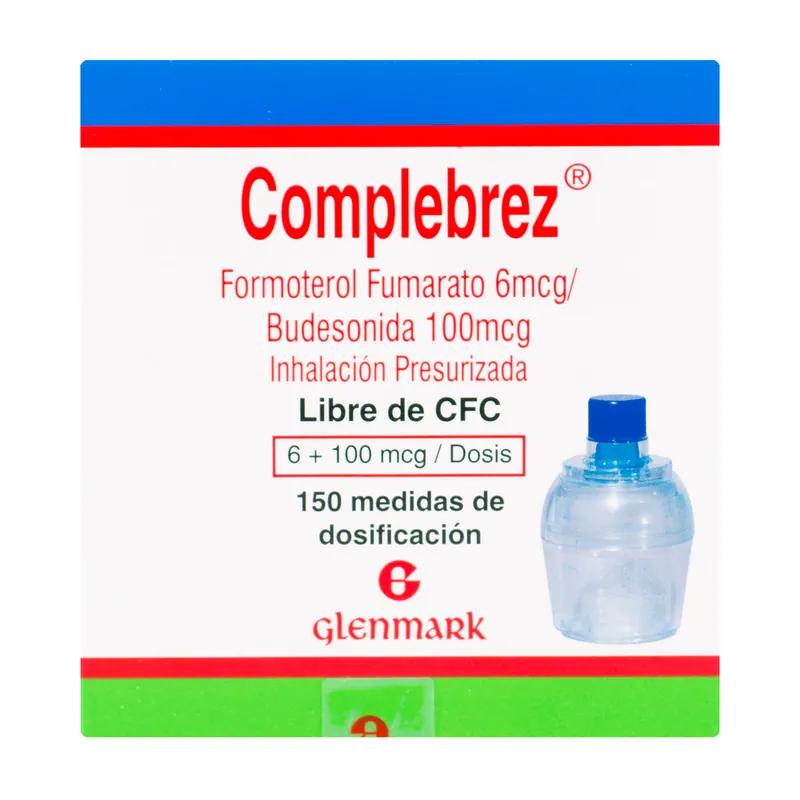 Complebrez 6/100 mcg 150 Dos+inh