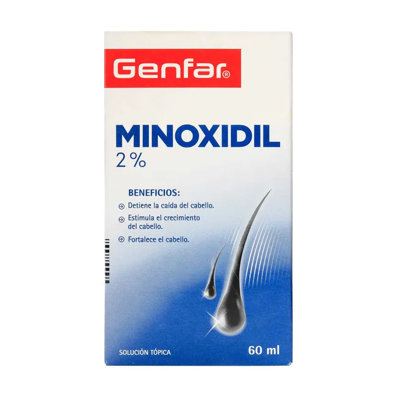 Minoxidil 2% loción 60 Mililitros GF