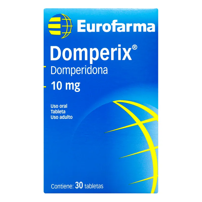 Domperix 10 mg 30 tabletas