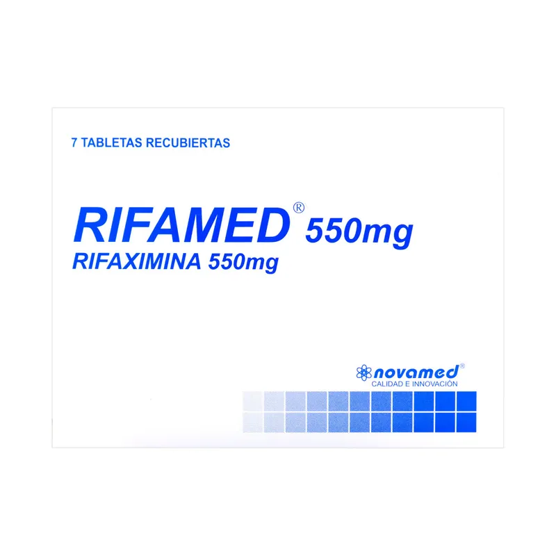 Rifamed 550 mg 7 tabletas recubiertas