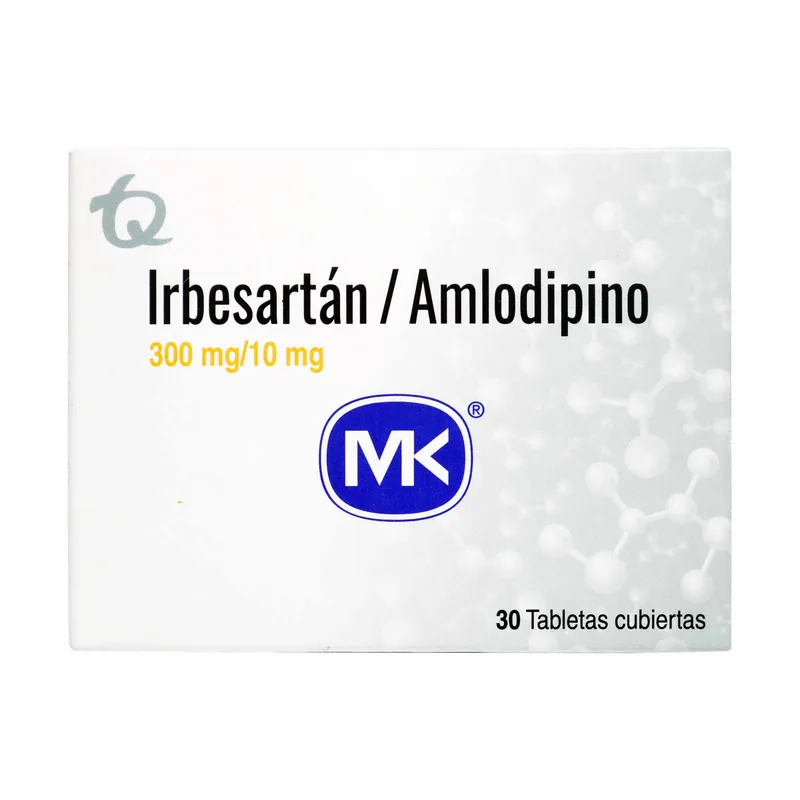 Irbesartan 300 Mg+amlodipino 10 mg 30tbsmk