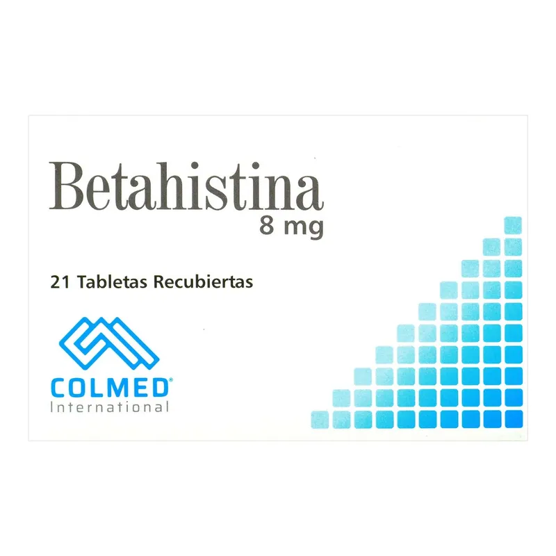 Betahistina 8 mg 21 tabletas PC