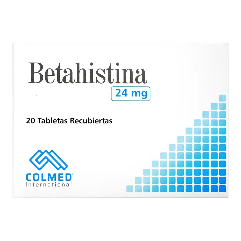 Betahistina 24 mg 20 tabletas PC